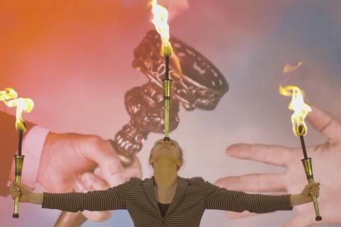maike olympische vlam mindpepper